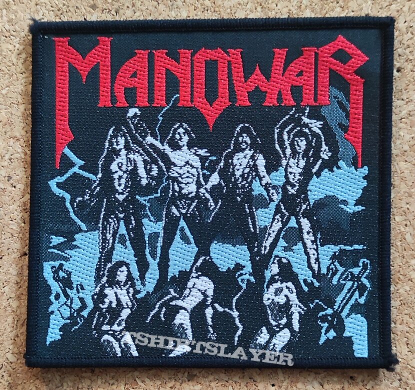 Manowar Patch - Fighting The World 