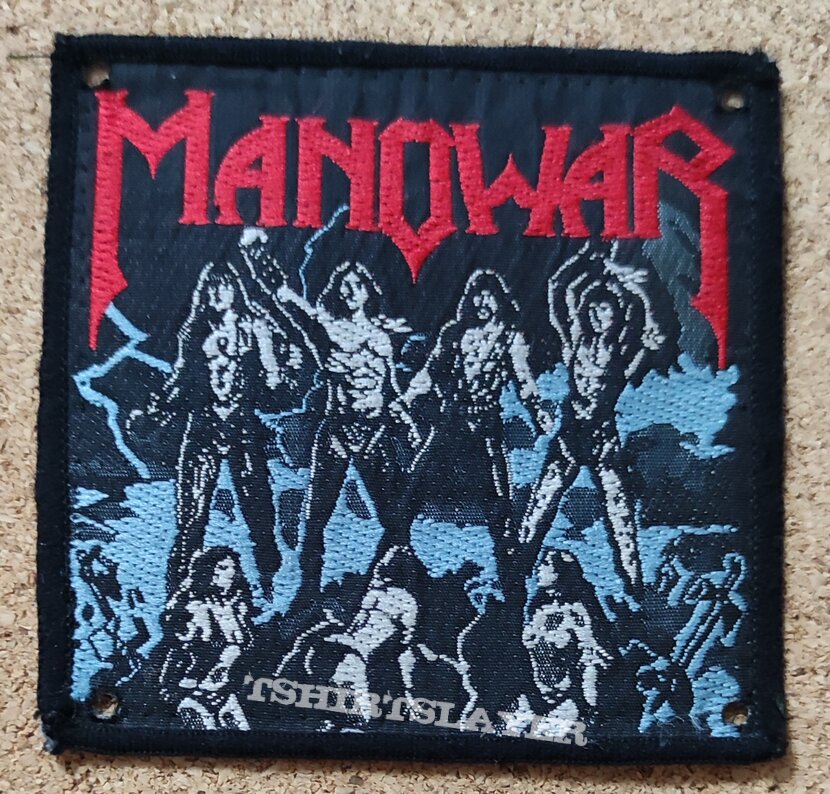 Manowar Patch - Fighting The World 