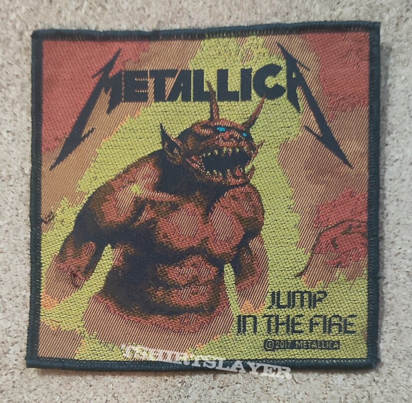 Metallica Patch - Jump In The Fire