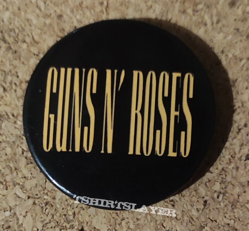 Guns N&#039; Roses Button - Logo