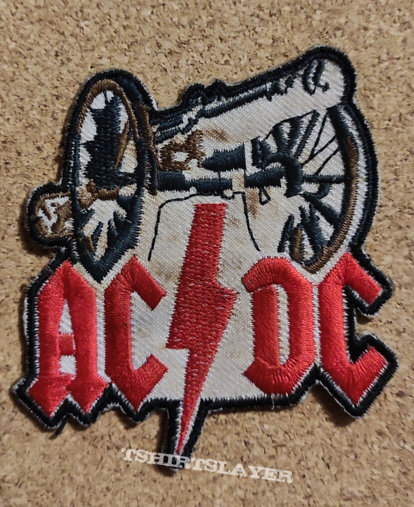 AC/DC Patch - For Those About To Rock Shape