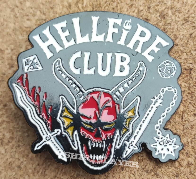 Stranger Things Pin - Hellfire Club 