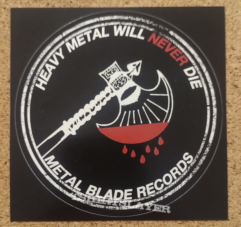 Metal Blade Records Sticker - Logo