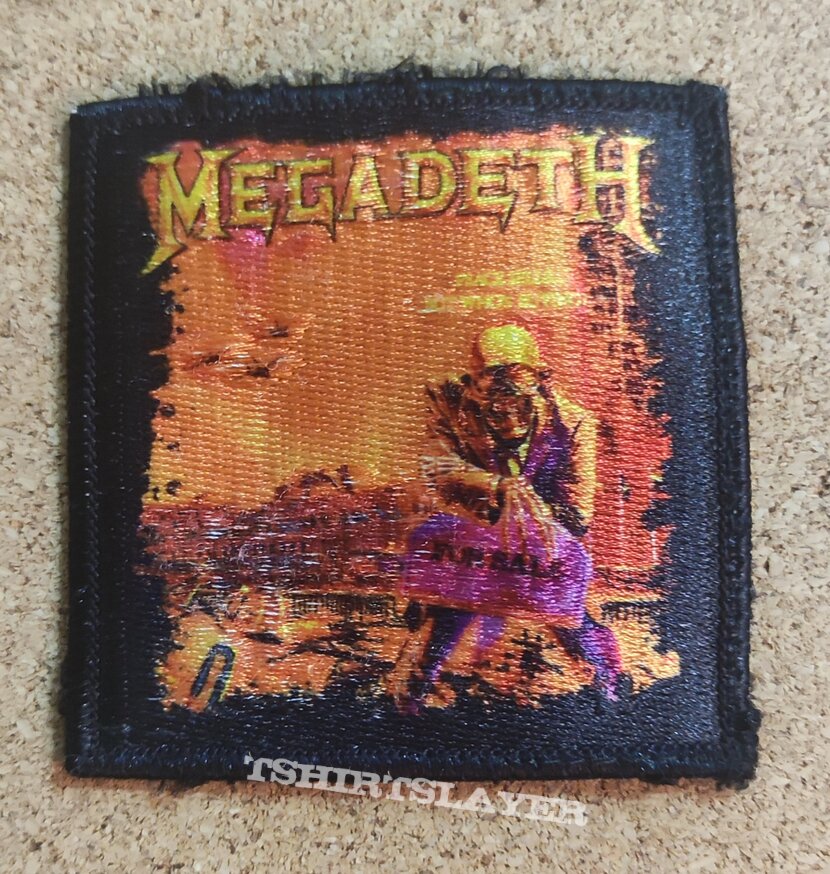 Megadeth Patch - Peace Sells 