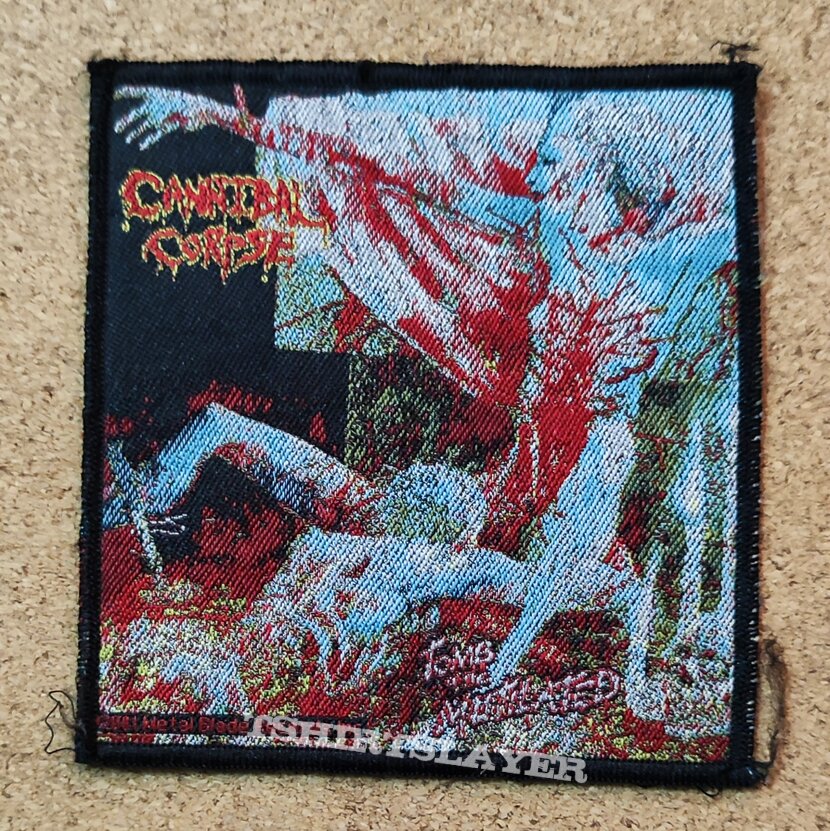 Cannibal Corpse Patch - Tomb Of The Mutilated 