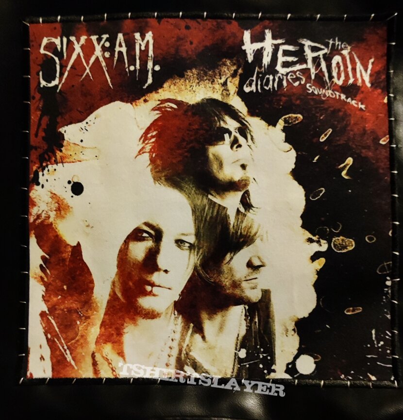 Sixx A.M. Backpatch - The Heroin Diaries