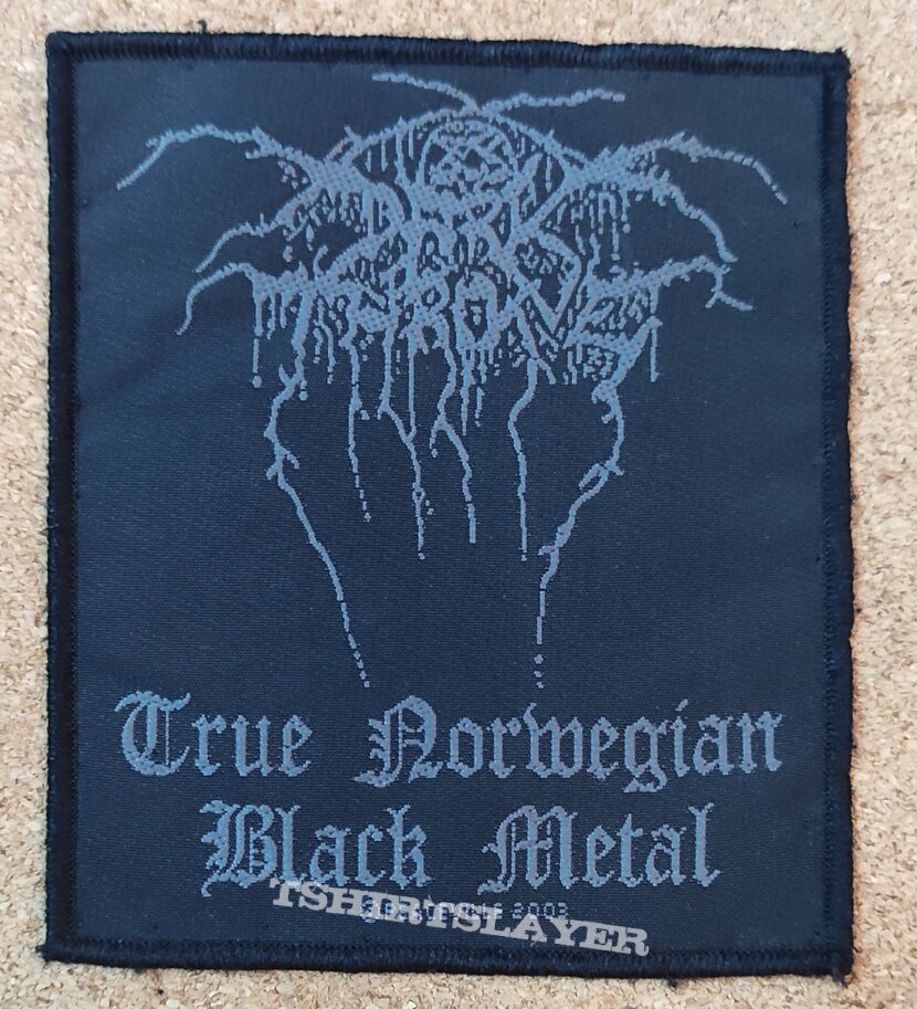 Darkthrone Patch - True Norwegian Black Metal