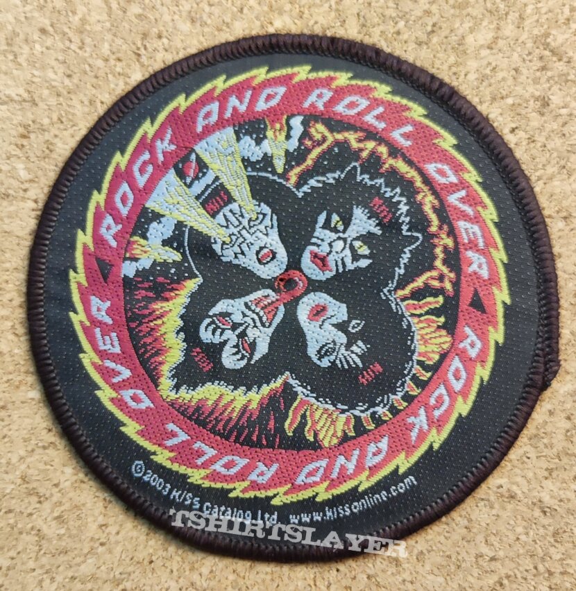 Kiss Patch - Rock And Roll Over