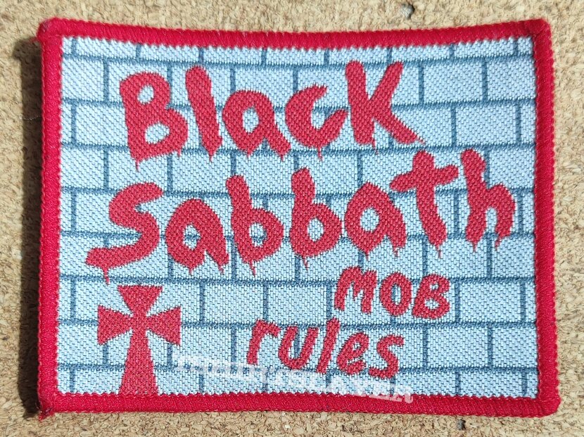 Black Sabbath Patch - Mob Rules