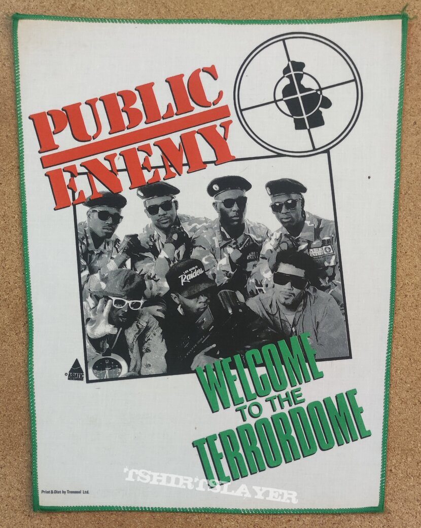 Public Enemy Backpatch - Welcome To The Terrordome