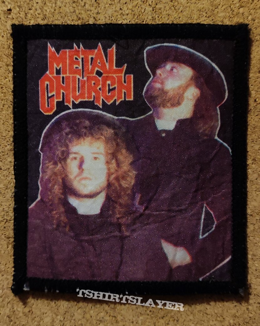Metal Church Patch - David Wayne and Duke Erickson