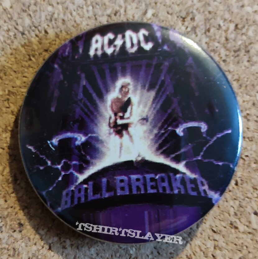 AC/DC Button - Ballbreaker