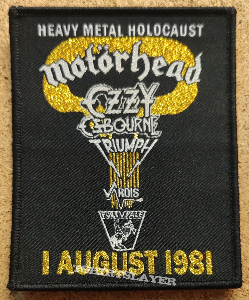 Motörhead Patch - Heavy Metal Holocaust 