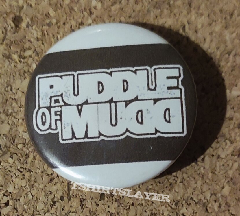 Puddle Of Mudd Button - Logo 