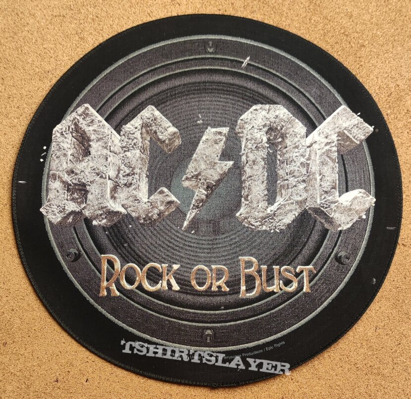 AC/DC Backpatch - Rock Or Bust