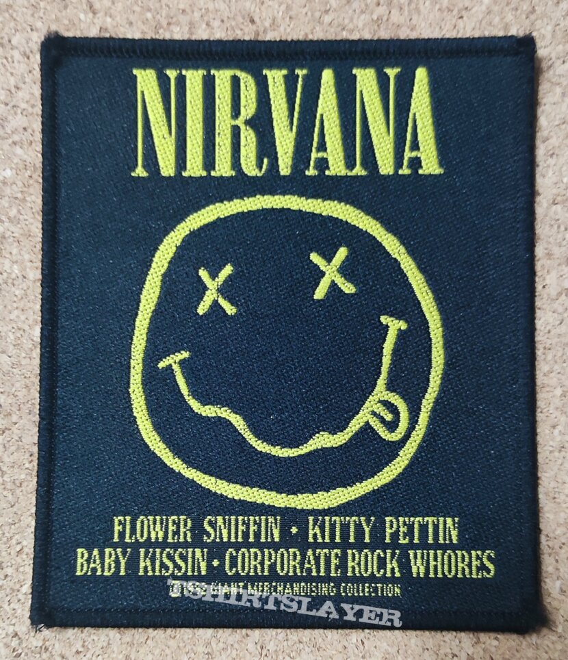 Nirvana Patch - Flower Sniffin Kitty Petting Baby Kissin Corporate Rock Whores