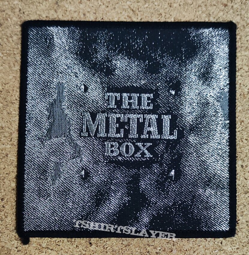 Black Sabbath The Metal Box Patch 