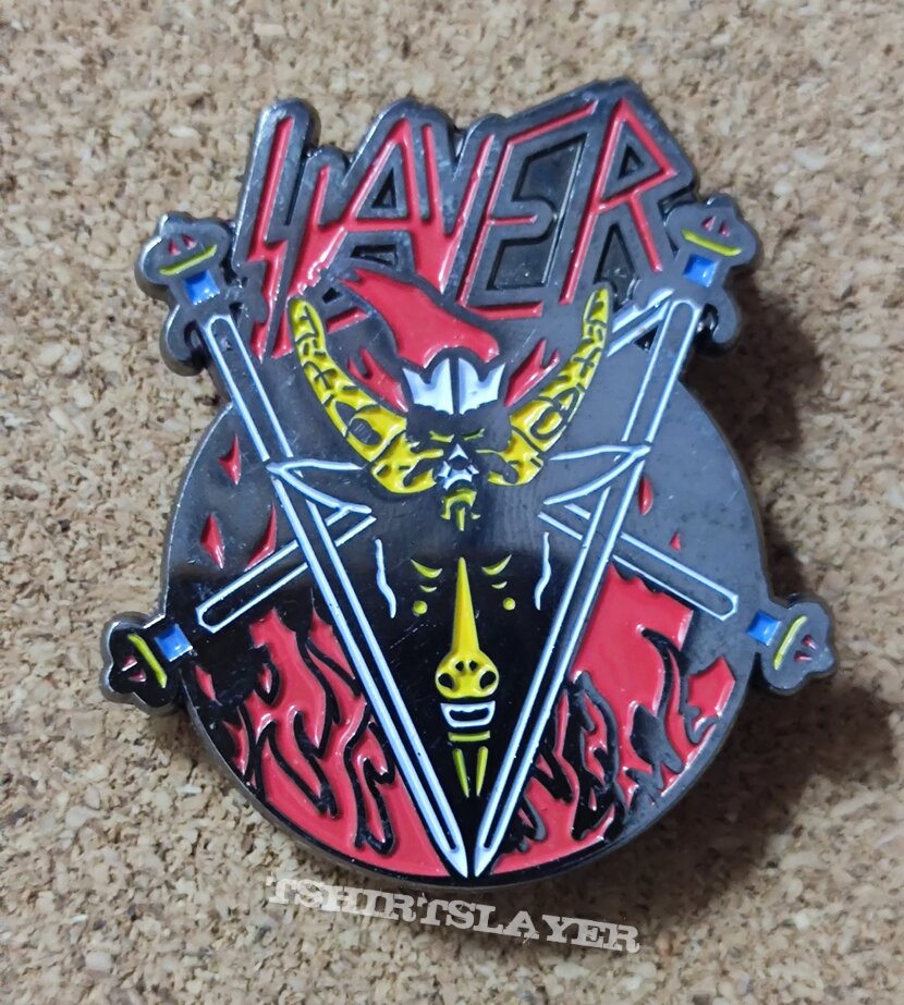 Slayer Pin - Show No Mercy Slayer Pin - Show No Mercy