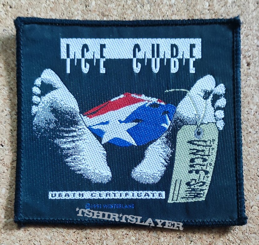 Ice Cube Patch - Death Certificate Ice Cube Patch - Death Certificate