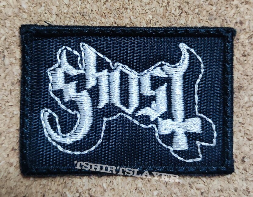 Ghost Patch - Logo | TShirtSlayer TShirt and BattleJacket Gallery