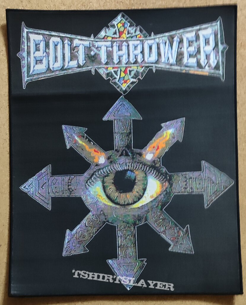 Bolt Thrower Backpatch - Eye Of Chaos