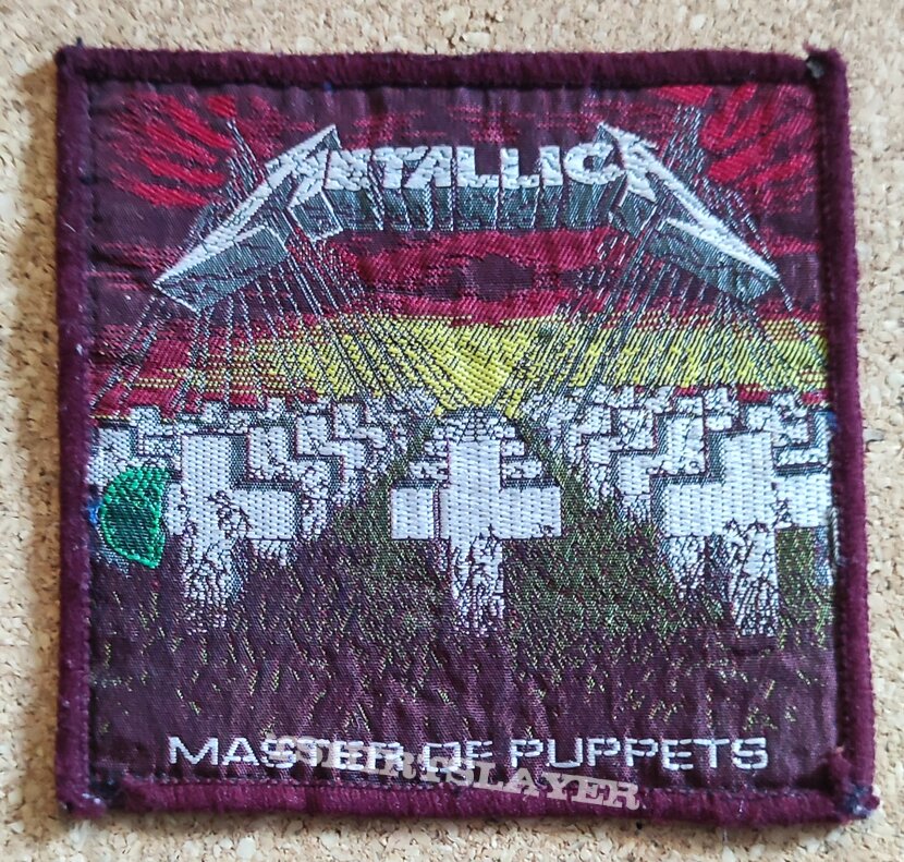 Metallica Patch - Master Of Puppets 