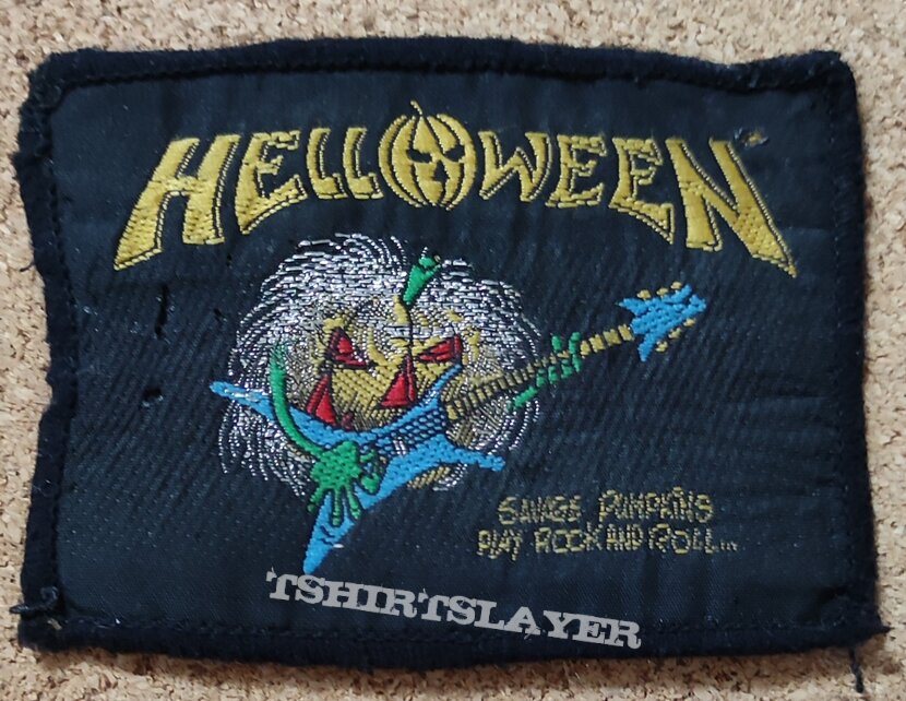 Helloween Patch - Savage Pumpkins Play Rock And Roll...