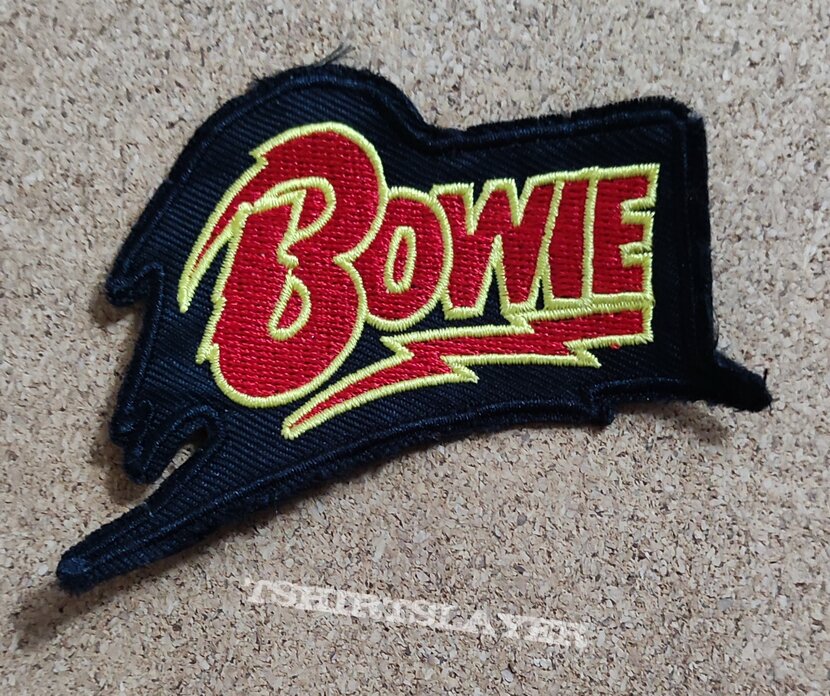 David Bowie Patch - Logo Shape