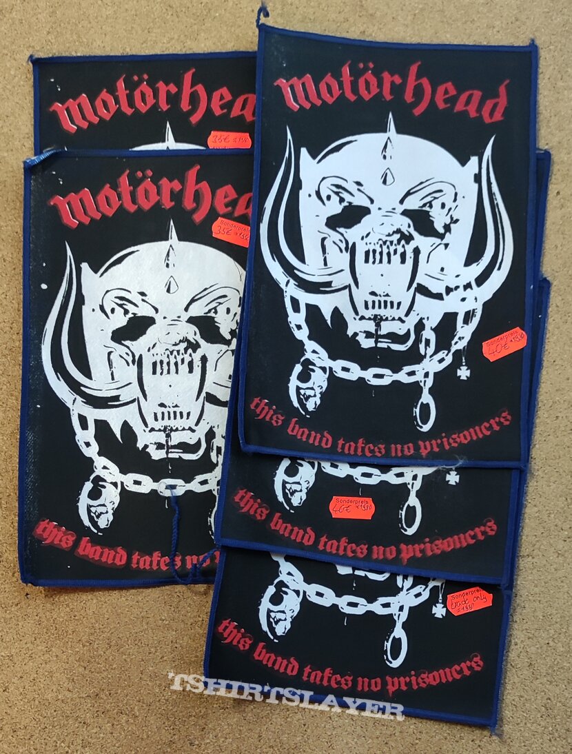 Motörhead Backpatch - This Band Takes No Prisoners 