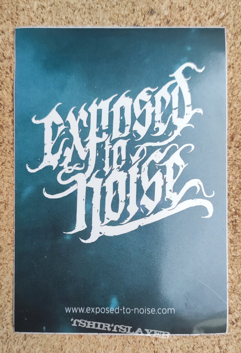 Exposed To Noise Sticker - Logo