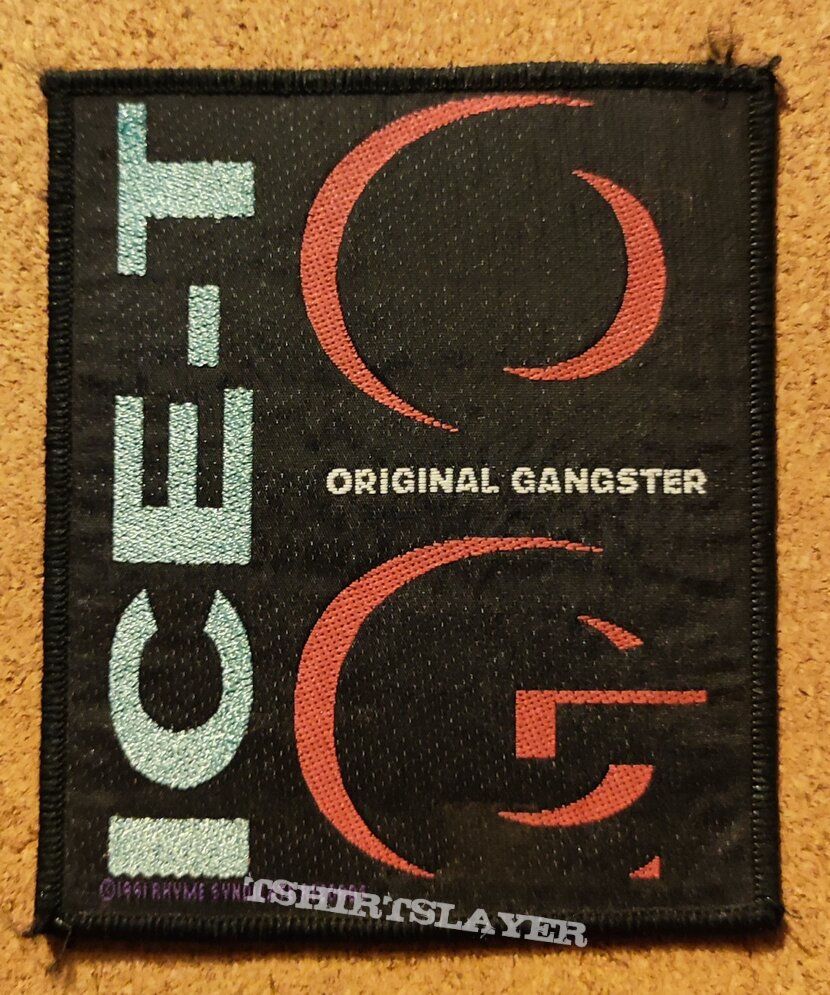 Ice-T Patch - Original Gangster