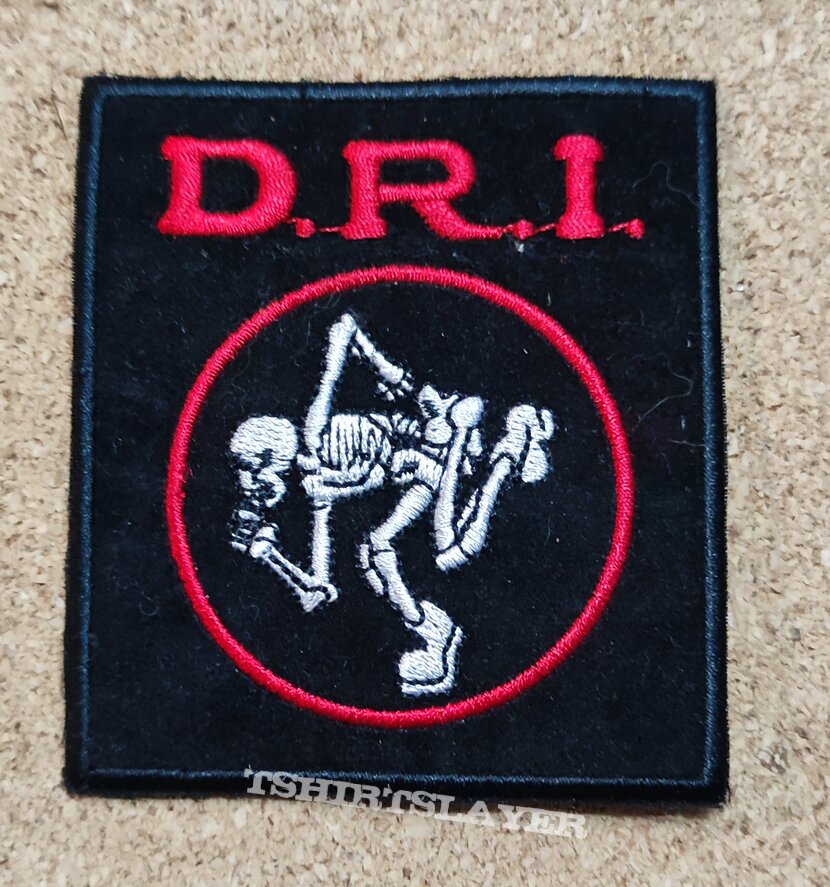 D.R.I. Patch - Skelleton