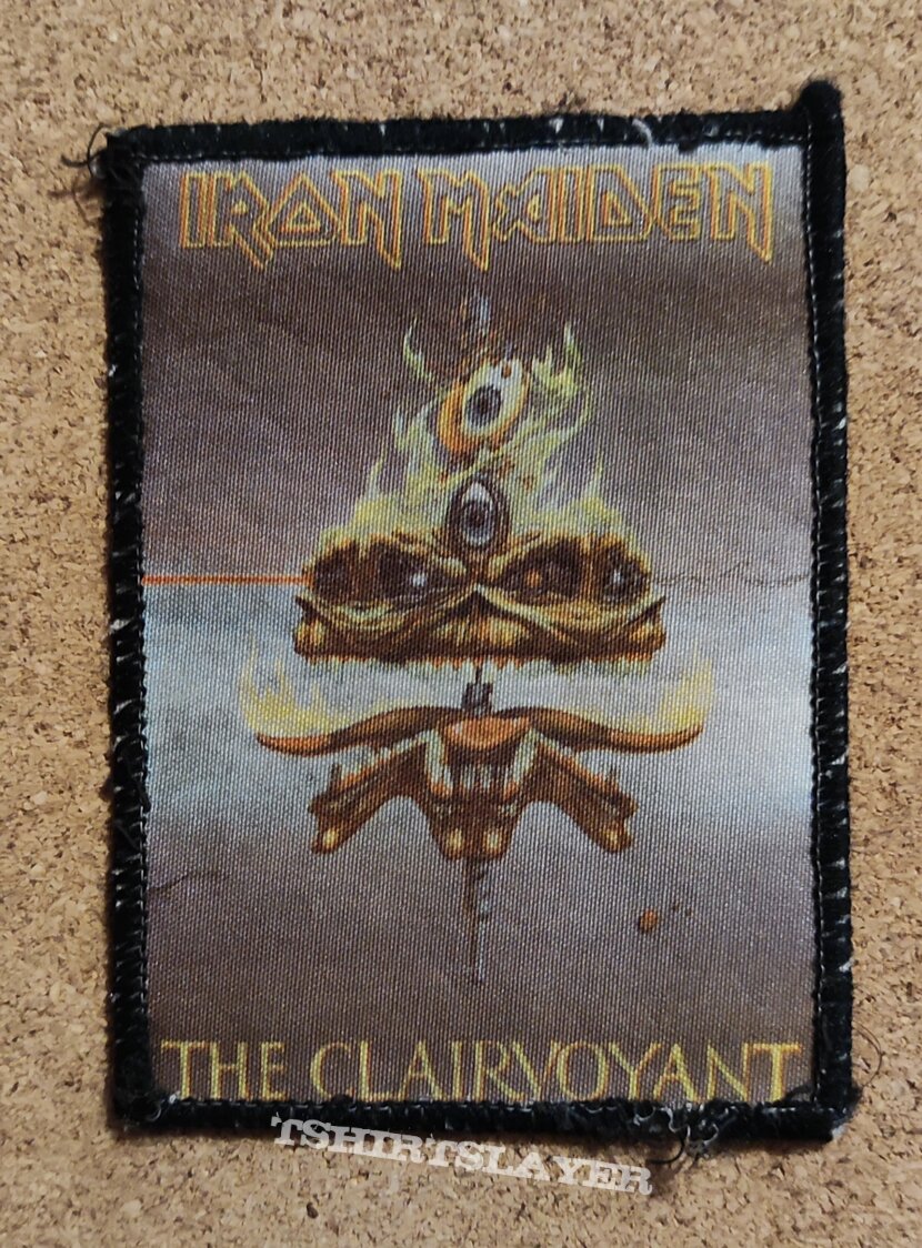 Iron Maiden Patch - The Clairvoyant