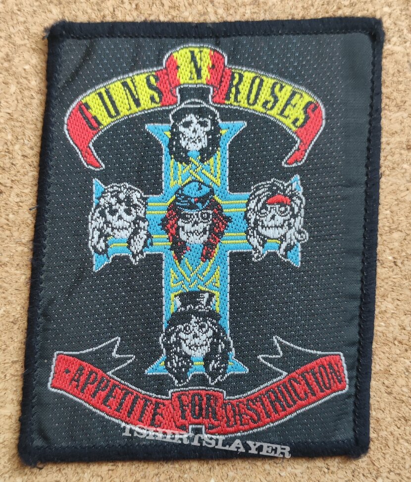 Guns N&#039; Roses Patch - Appetite For Destruction 