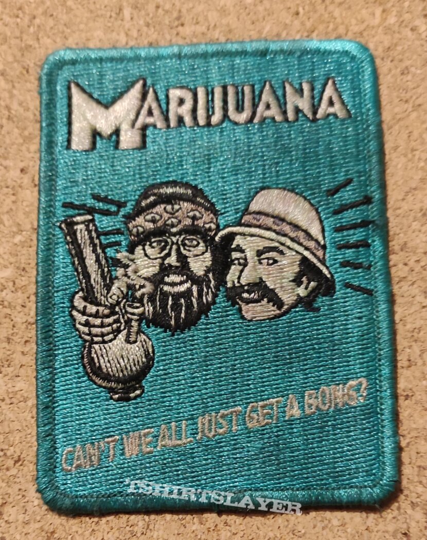 Cheech And Chong Patch - Marijuana