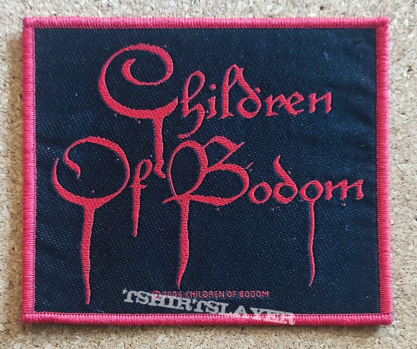 Children Of Bodom Patch - Blood Logo