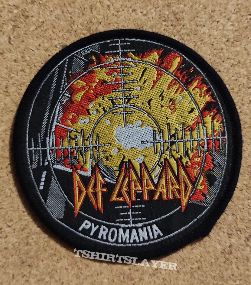 Def Leppard Patch - Pyromania Circle