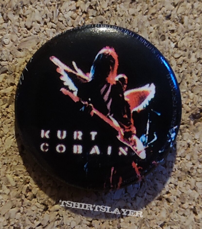 Nirvana Button - Kurt Cobain