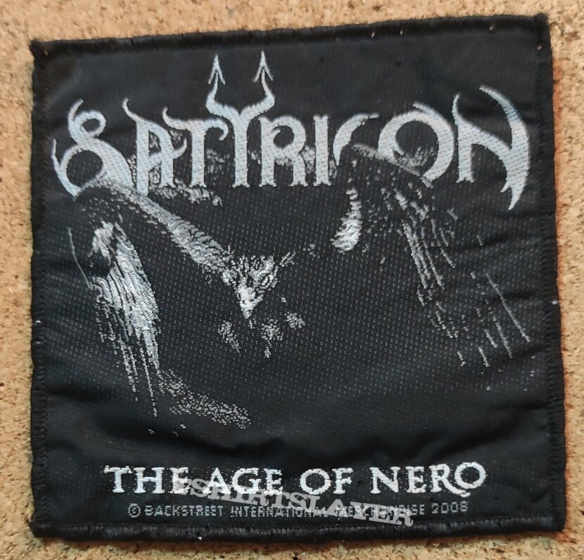 Satyricon Patch - The Age Of Nero
