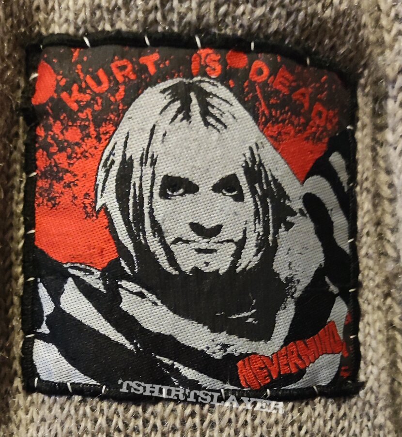 Nirvana Patch - Kurt Is Dead