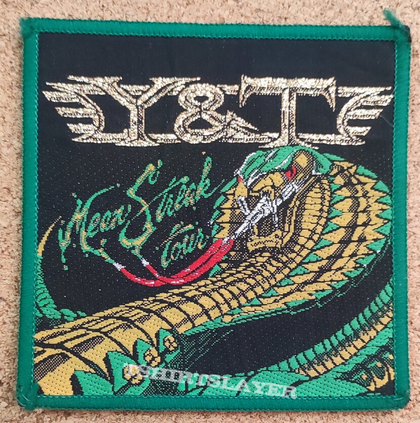 Y&amp;T Patch - Mean Streak Tour