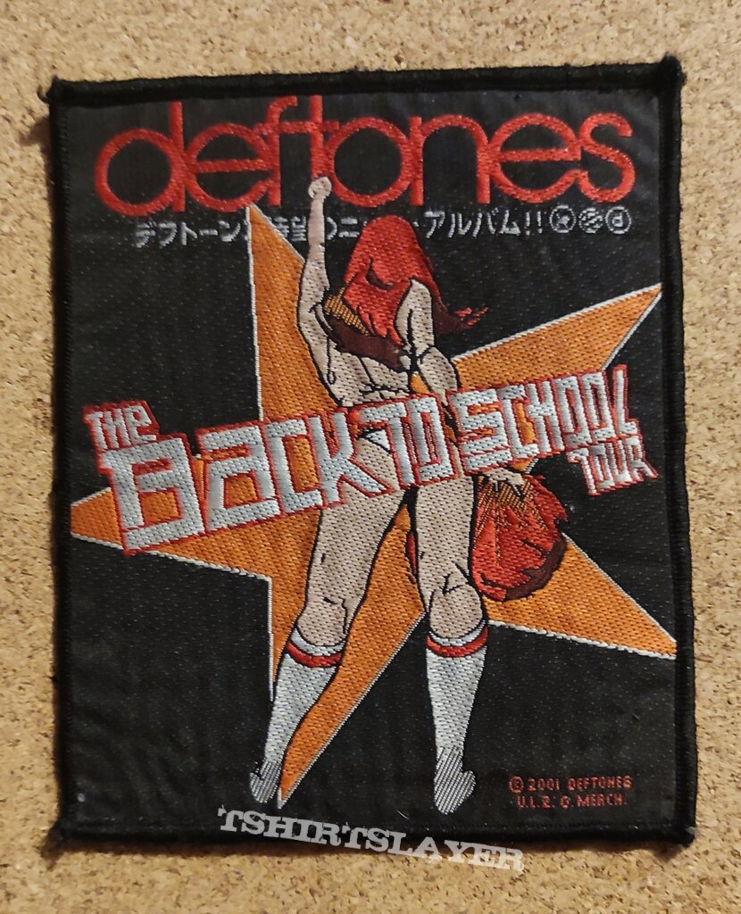 Deftones Patch - Back To School Tour 