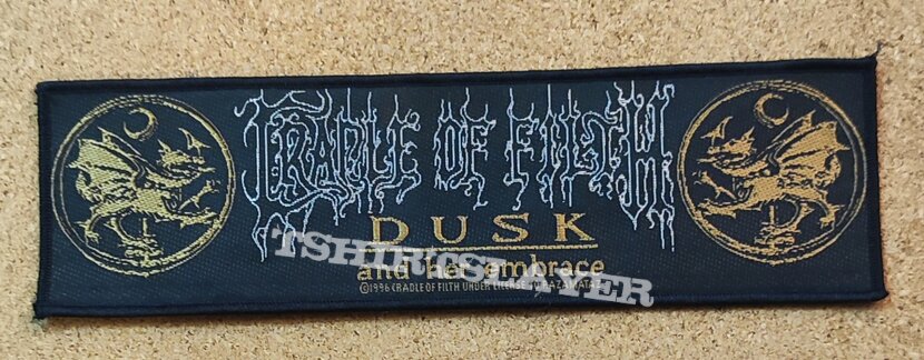 Cradle Of Filth Patch - Dusk And Her Embrace Stripe