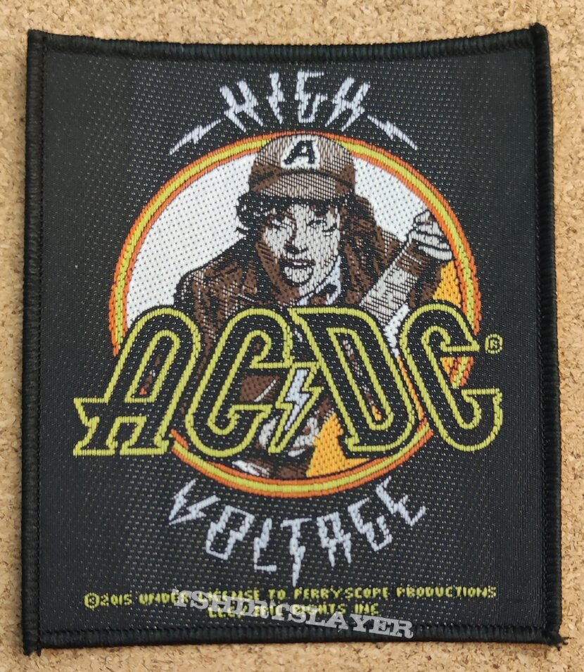 AC/DC Patch - High Voltage 