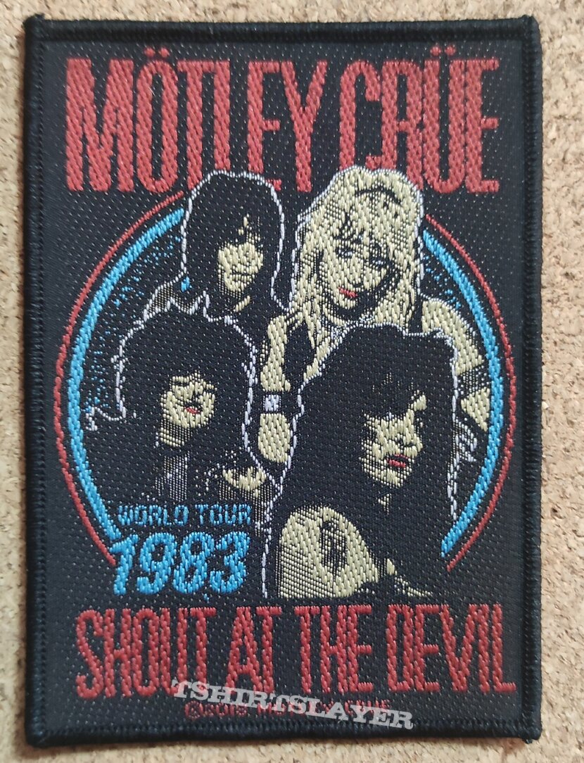 Mötley Crüe Patch - Shout At The Devil Tour 1983