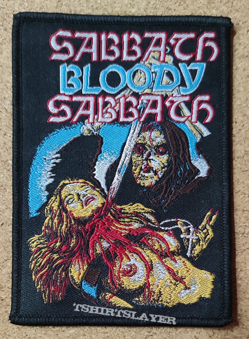Black Sabbath Patch - Sabbath Bloody Sabbath