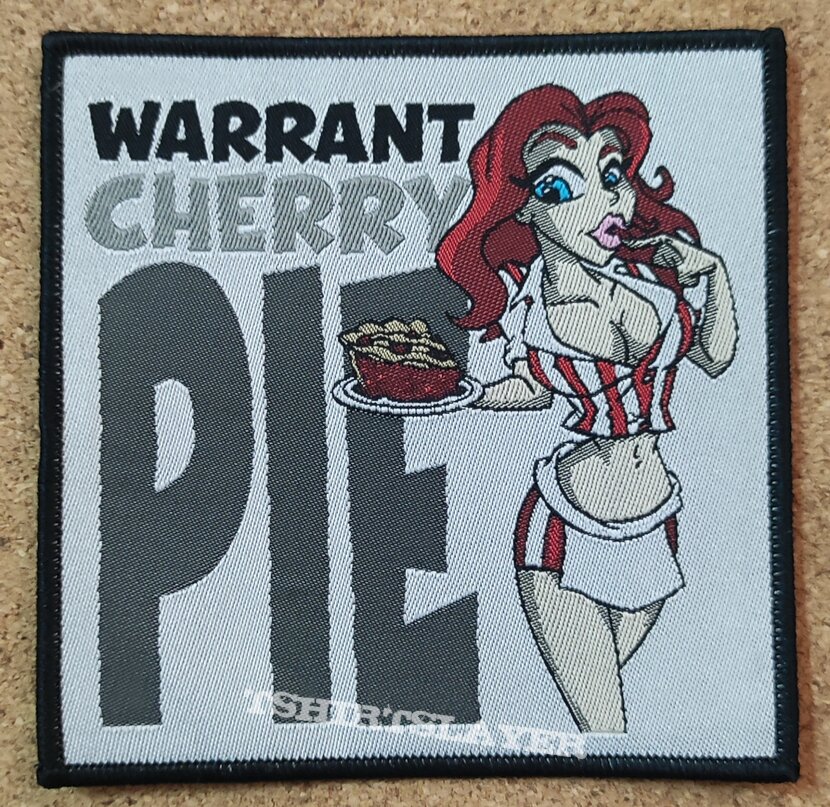 Warrant Patch - Cherry Pie