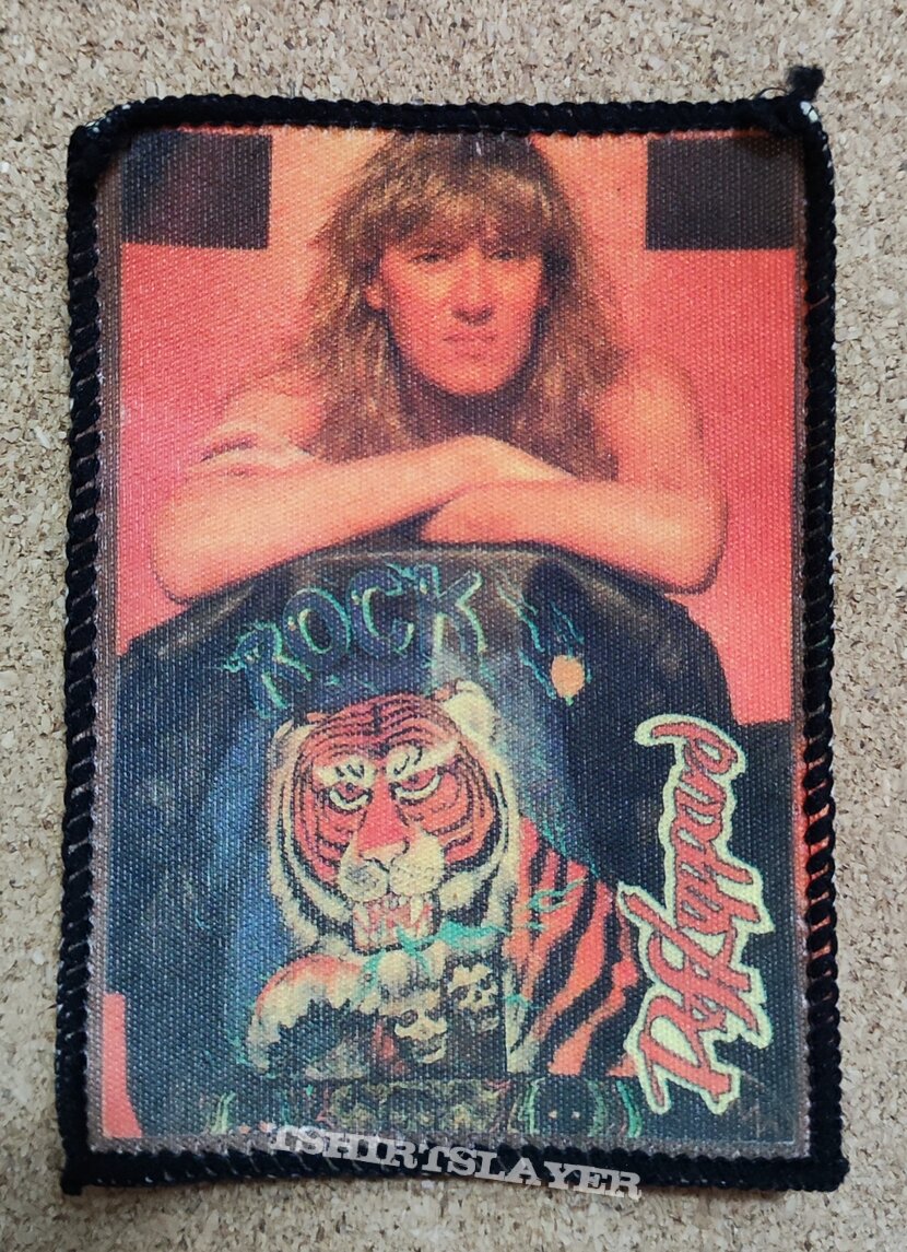 Def Leppard Patch - Joe&#039;s Tiger Jacket