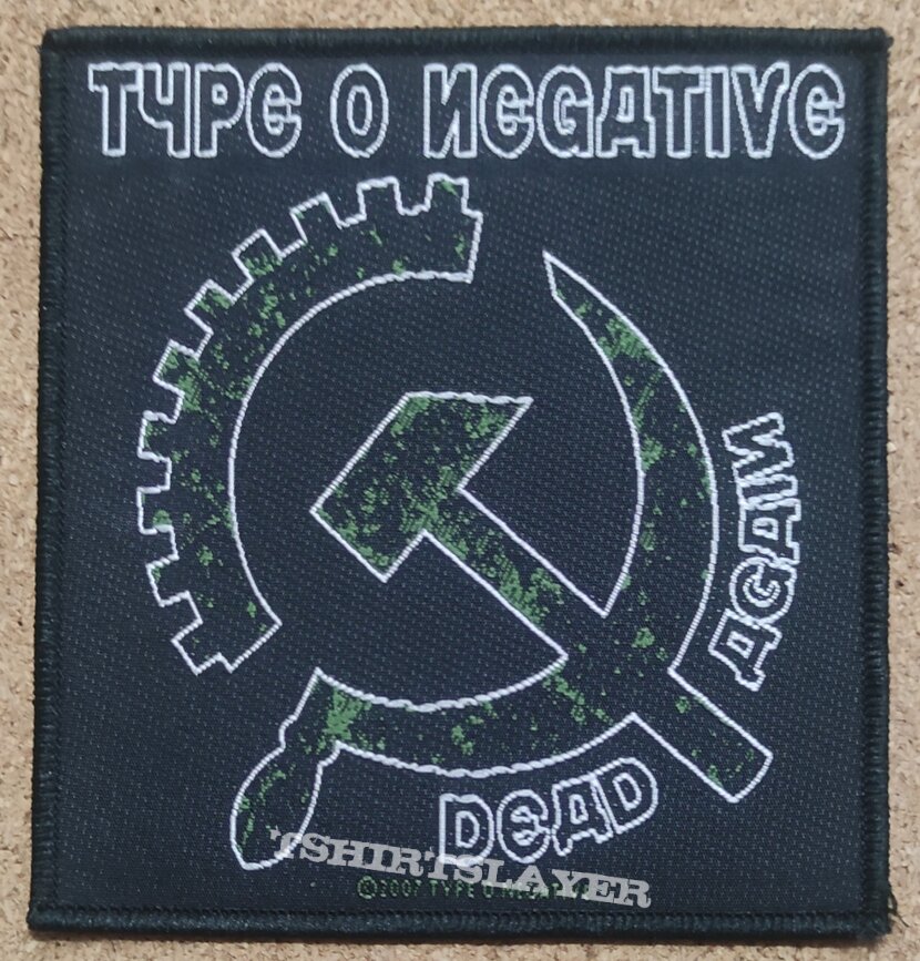 Type O Negative Patch - Dead Again 
