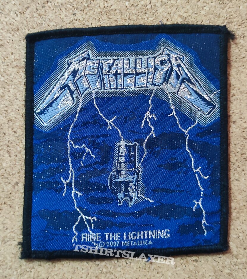 Metallica Patch - Ride The Lightning